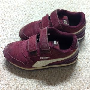 Puma Kids' Velcro Sneakers Size 12